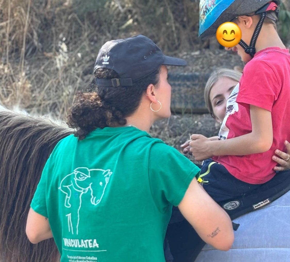 Sesión equinoterapia niños Sesión equinoterapia niños